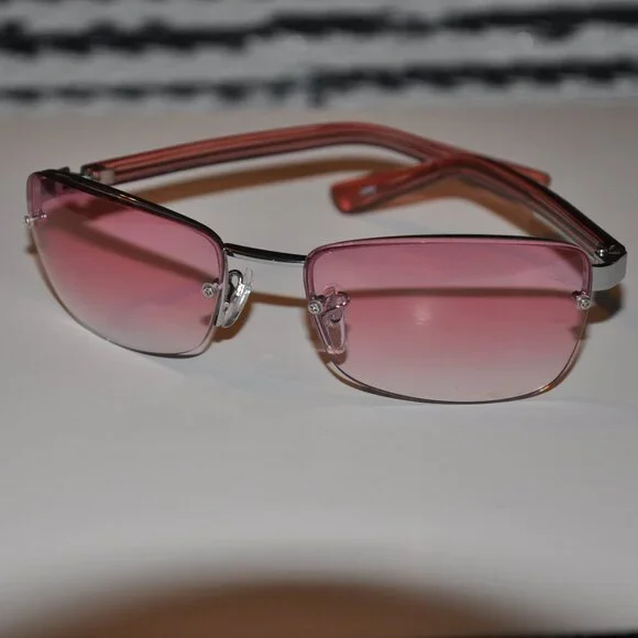 Pink Tint Women's Sunglasses - Picture 2 of 3